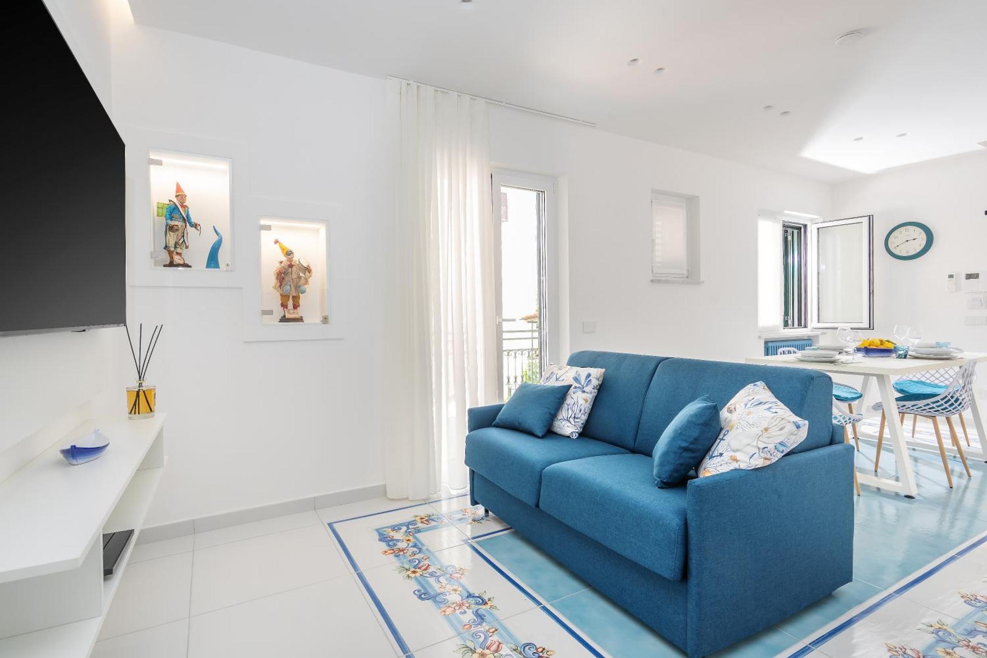Sea View Deluxe Apartments Vico Equense Eksteriør bilde